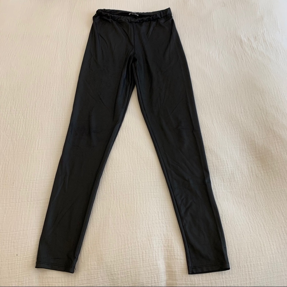 BP fake leather leggings